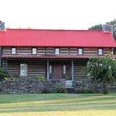 Magnificent Log Estate on 33 Acres