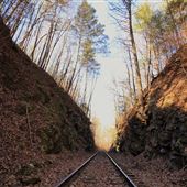 the Loop on the old line railroad
