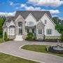 Nashville Manor Home on 16 Acres with Views + a Lake, Horse Fields and and a Log Cabin