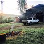 Abandoned Home With Barn & Silo Amidst Valley View