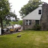 The Old Stone Cottage on the River Bend