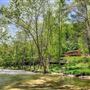 River cabin on 50 acres of private mountain land