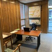 Mid-century modern office space (1960's looking)