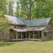 Rustic 1890s Tennessee Cabin in Secluded Forest Setting