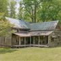 Rustic 1890s Tennessee Cabin in Secluded Forest Setting
