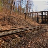 'Old Line'  L & N railroad now operating as Hiwassee Rail Adventure