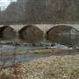 Sandy Hook Bridge -- 5 arch concrete bridge