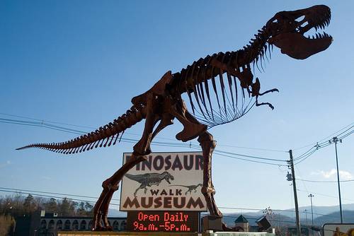 Dinosaur Walk - Pigeon Forge